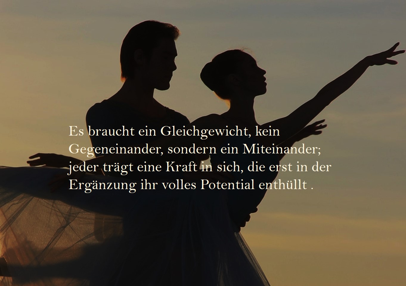 Ballet Gleichgewicht